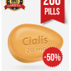 Generic Cialis online 20 mg x 200 pills | BuyEDTabs