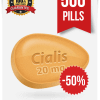 Generic Cialis 20 mg x 500 pills | BuyEDTabs