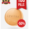 Generic Levitra 20 mg x 100 pills | BuyEDTabs