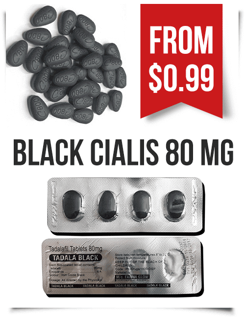 Buy Black Cialis 80 mg tadalafil pills | BuyEDTabs