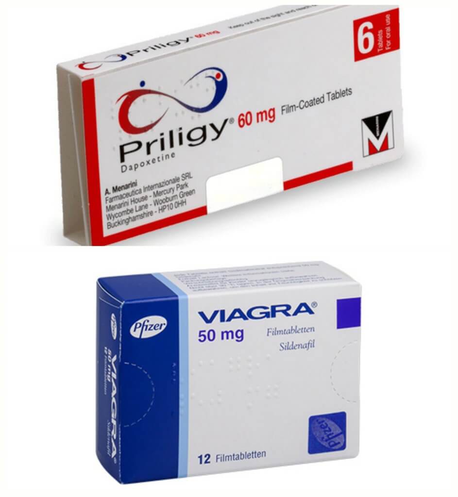 Priligy and Viagra