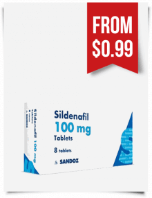 Sandoz Sildenafil 100 mg | BuyEDTabs