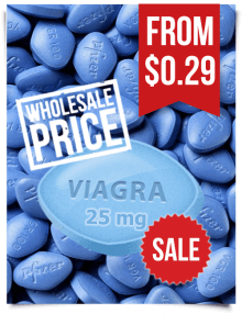 Buy Viagra 25 mg wholesale | BuyEDTabs