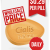 Cheap Generic Cialis 2.5 mg Wholesale | BuyEDTabs