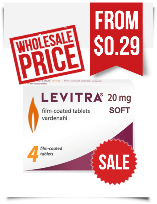Order Levitra Soft 20 mg Wholesale in the USA | BuyEDTabs