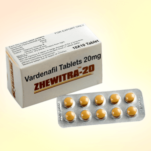 Zhewitra 20 mg tablets